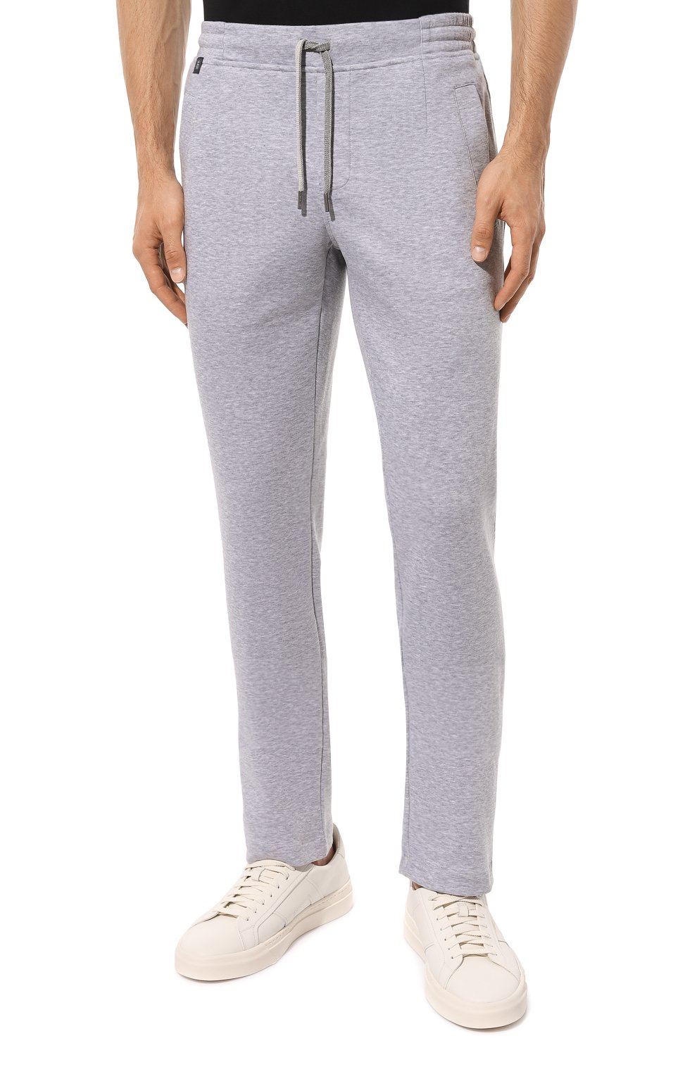 Хлопковые брюки CAPOBIANCO, арт. MPAN.TS00., фото 3