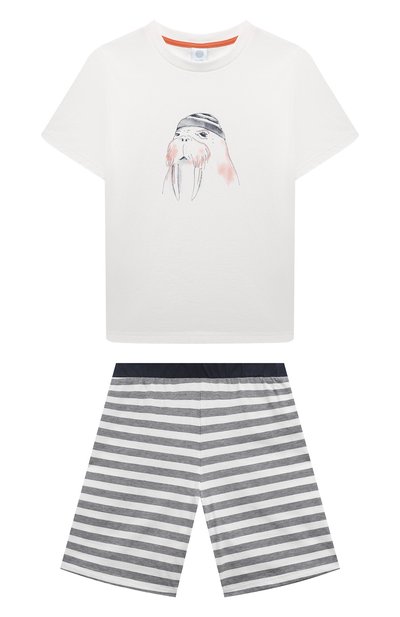 Хлопковая пижама SANETTA, арт. 233392, фото 1