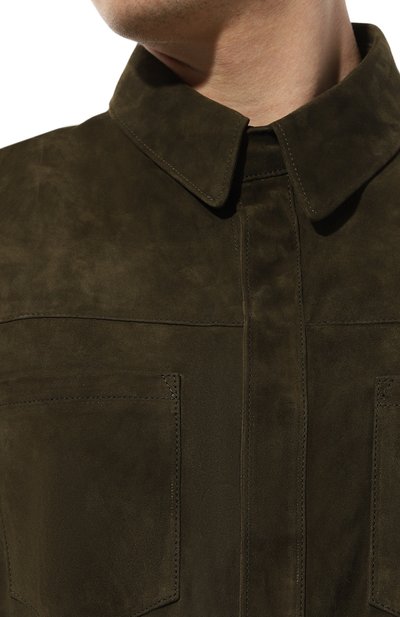 Замшевая рубашка GIORGIO BRATO, арт. GU24S9812, фото 5