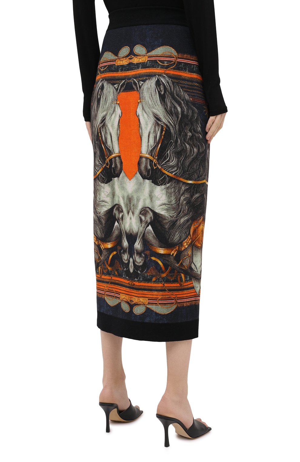 Шерстяная юбка BALMAIN, арт. UF04485/K184, фото 4