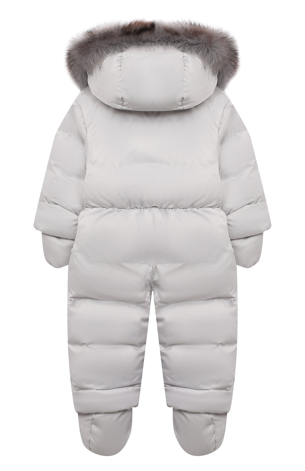 Пуховый комбинезон CHEPE светло-серого цвета по цене 20000 руб., арт. 391062, фото 2 Пуховый комбинезон CHEPE, арт. 391062, фото 2