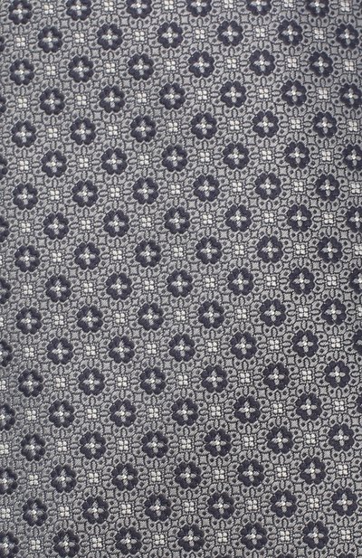 Шелковый галстук CANALI серого цвета по цене 10550 руб., арт. 70/HJ02853, фото 3 Шелковый галстук CANALI, арт. 70/HJ02853, фото 3