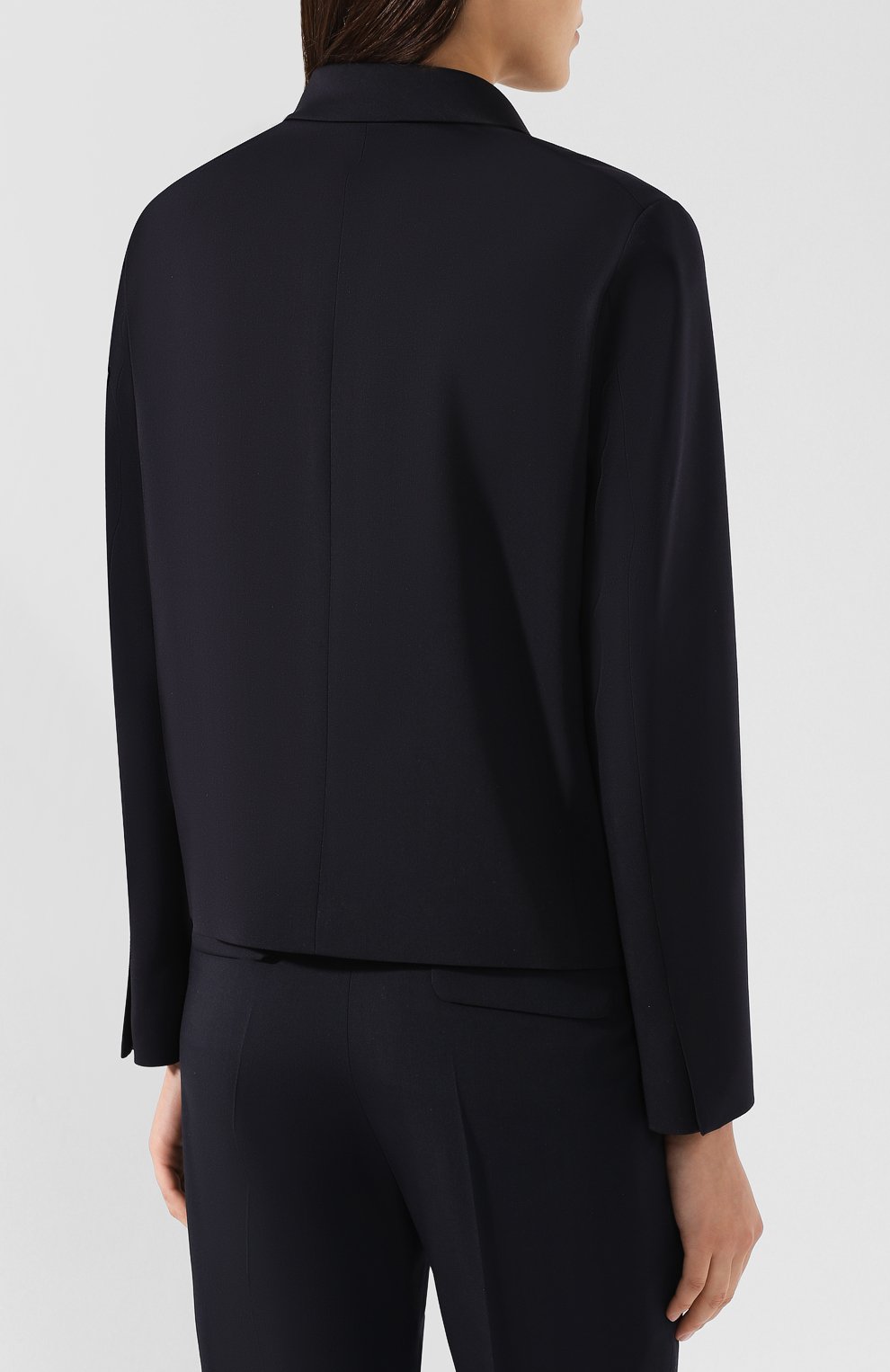 Шерстяной жакет JIL SANDER NAVY, арт. JNWM1514A/JM2124A, фото 4