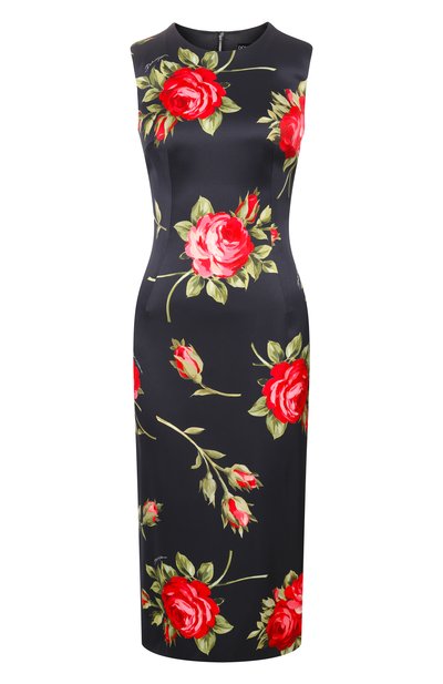Женское атласное платье DOLCE & GABBANA, арт. F6GAST/FSICD