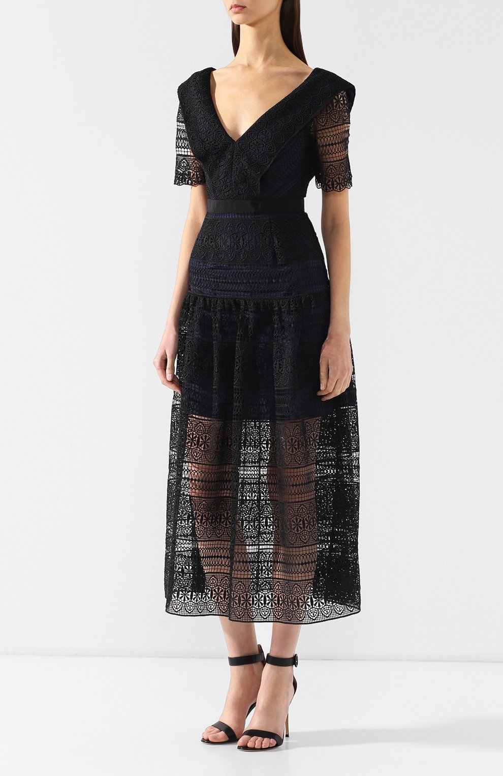 Кружевное платье SELF-PORTRAIT, арт. SP20-068M, фото 3