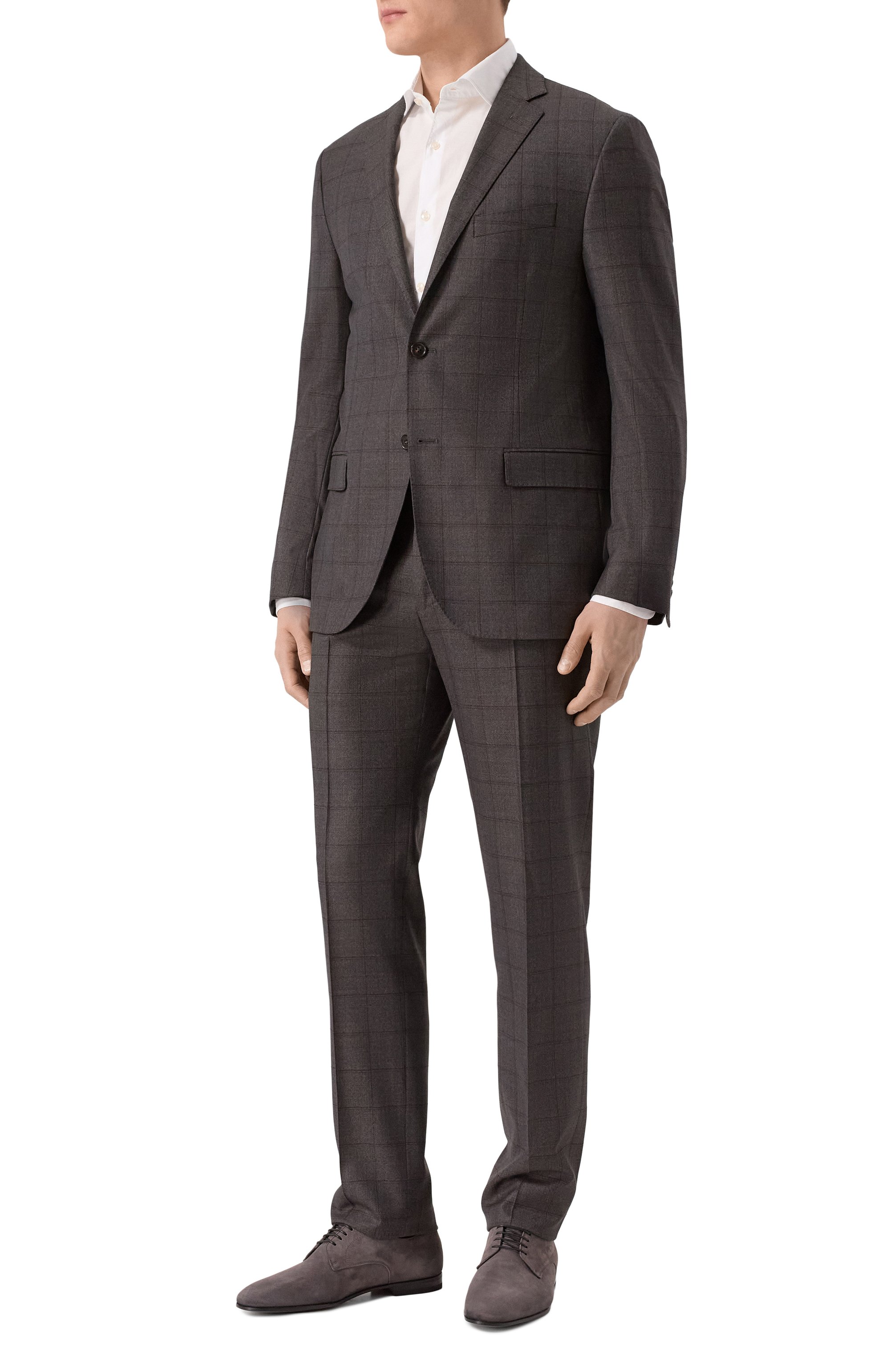 Замшевые дерби FRANCESCHETTI, арт. 0801042/VEL0UR 2.0, фото 2