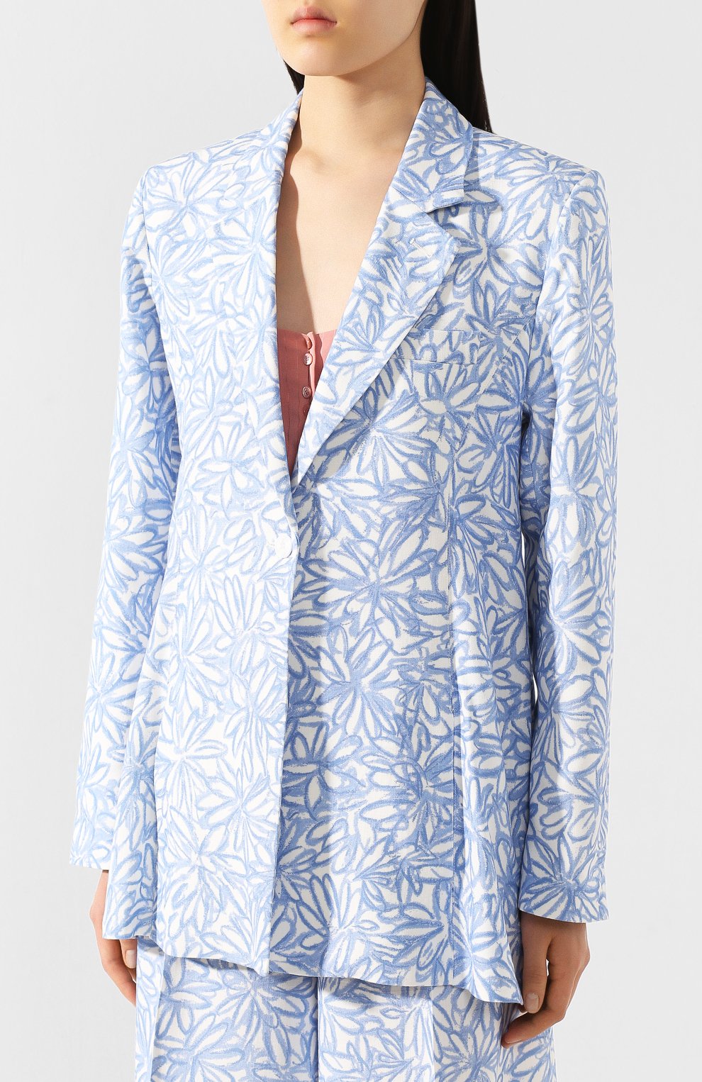 Жакет из вискозы JACQUEMUS, арт. 201JA03/0231A, фото 3