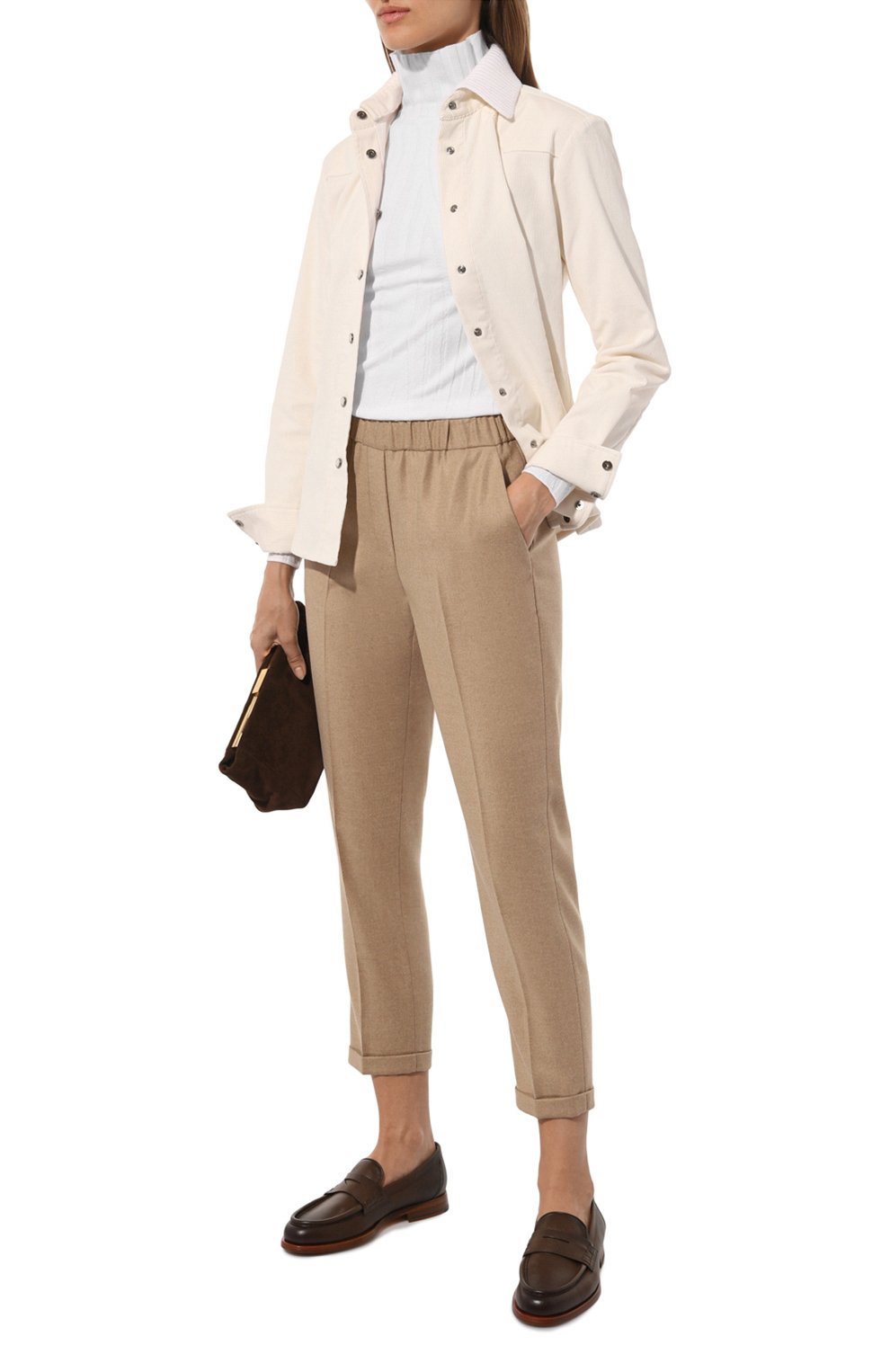 Шерстяная водолазка LORENA ANTONIAZZI белого цвета по цене 69950 руб., арт. I24119DM75A/2981, фото 2 Шерстяная водолазка LORENA ANTONIAZZI, арт. I24119DM75A/2981, фото 2