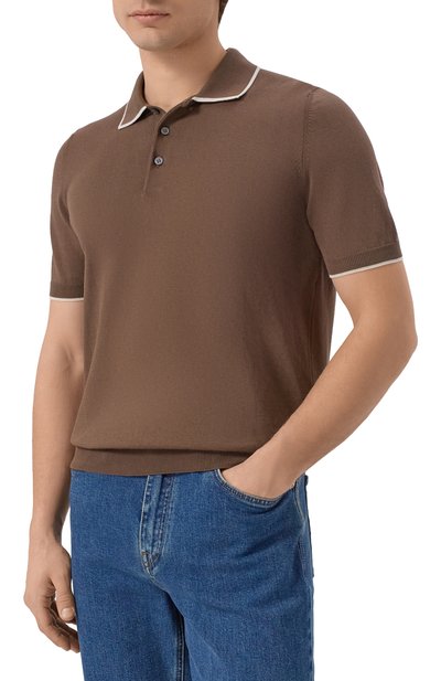 Хлопковое поло GRAN SASSO, арт. 57175/20613, фото 3