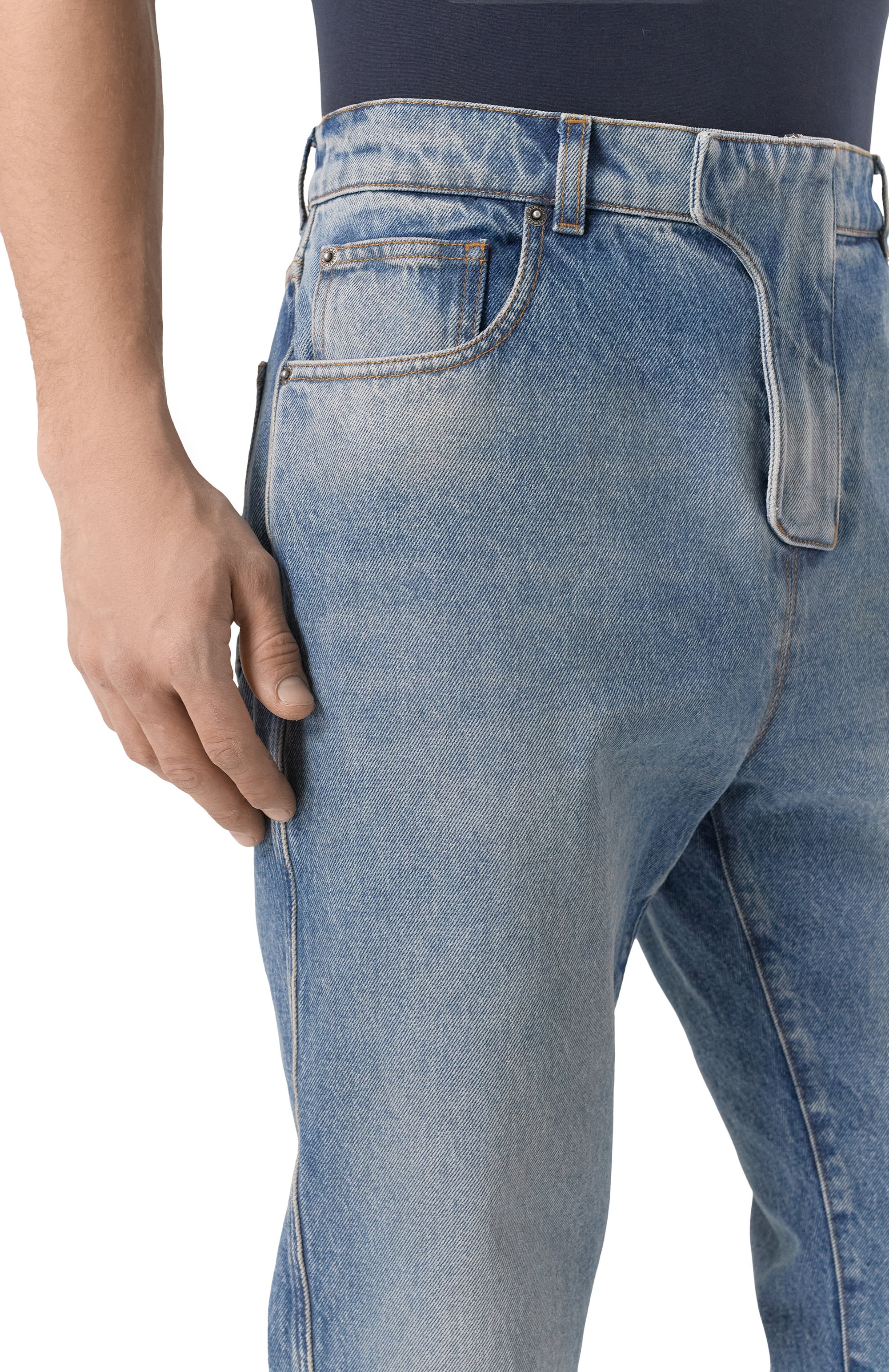 Джинсы BALMAIN, арт. EH0MI083/DF44, фото 5