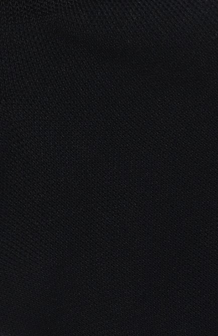 Мужские хлопковые носки ZEGNA темно-синего цвета, арт. N5V02/727 | Фото 2 (Кросс-КТ: бельё; Материал сплава: Проставлено; Материал внешний: Хлопок; Нос: Не проставлено)