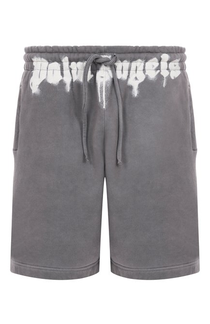 Мужские хлопковые шорты PALM ANGELS, арт. PMCI019F25FLE001