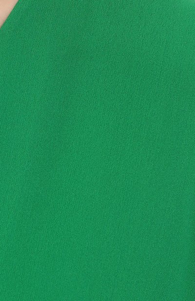 Шелковое платье-туника VALENTINO зеленого цвета по цене 599500 руб., арт. VB3VDBS01MM, фото 5 Шелковое платье-туника VALENTINO, арт. VB3VDBS01MM, фото 5