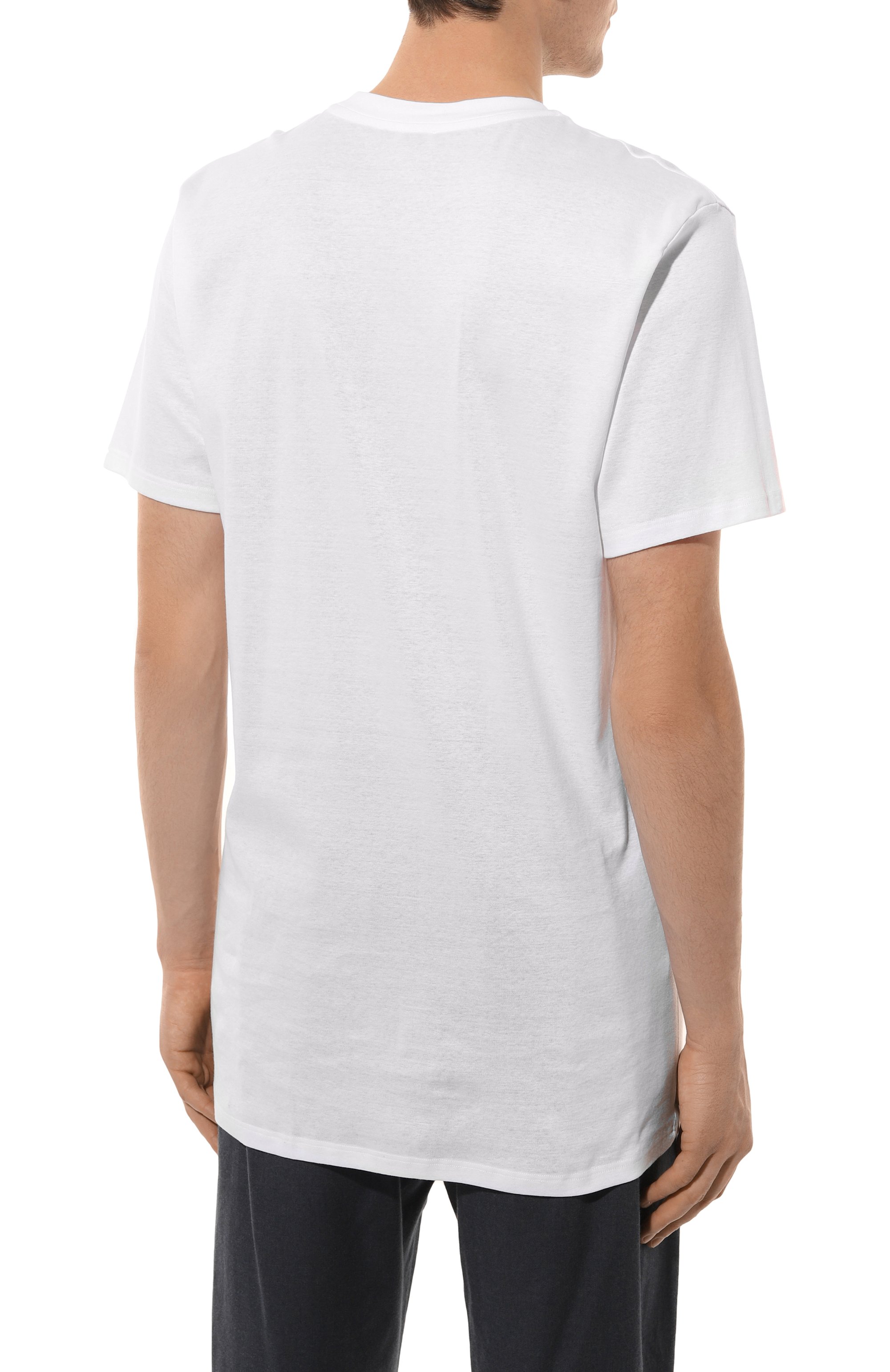 Хлопковая футболка ZIMMERLI белого цвета по цене 9950 руб., арт. 222-1473/XXL, фото 4 Хлопковая футболка ZIMMERLI, арт. 222-1473/XXL, фото 4