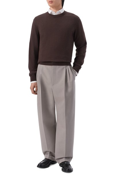 Шерстяные брюки BOTTEGA VENETA, арт. 851380/V6DE0, фото 2