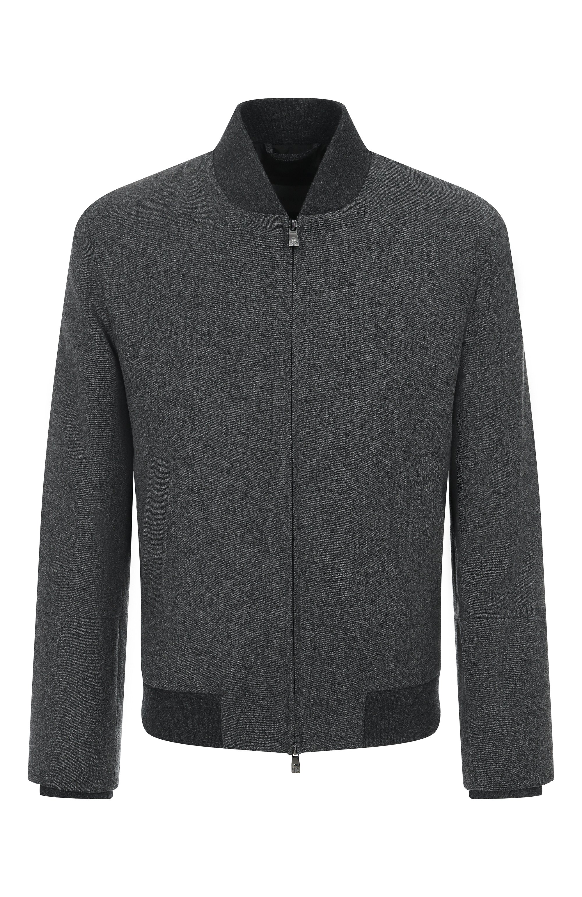 Бомбер из шерсти и хлопка CORNELIANI, арт. 26L512-2618331, фото 1