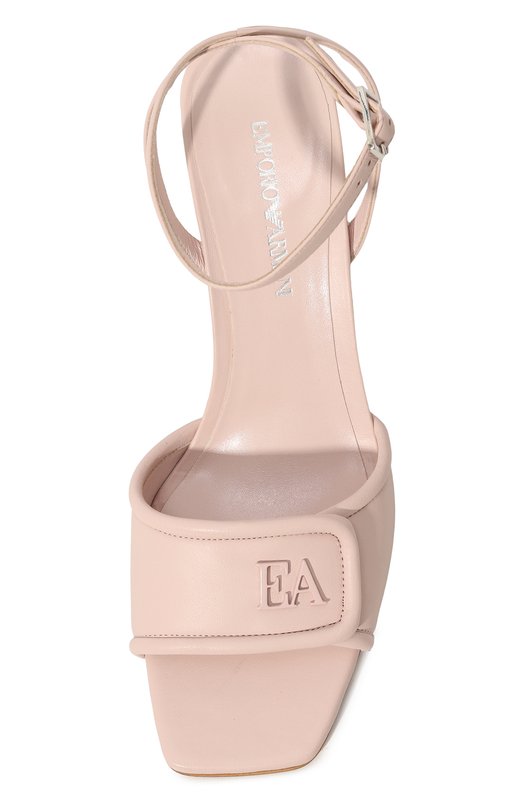 Кожаные босоножки Emporio Armani X3P831/XF271 Розовый  X3P831/XF271 Фото 6