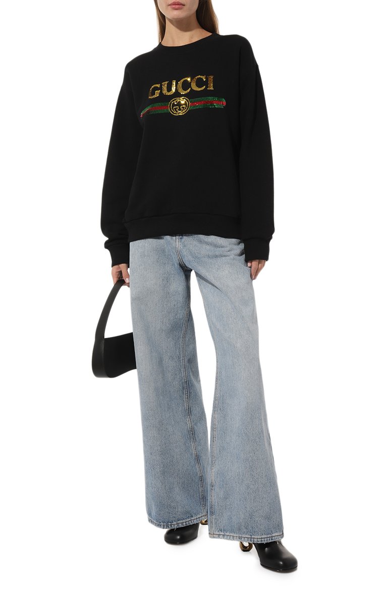 Хлопковый свитшот GUCCI, арт. 469250 XJASL, фото 1