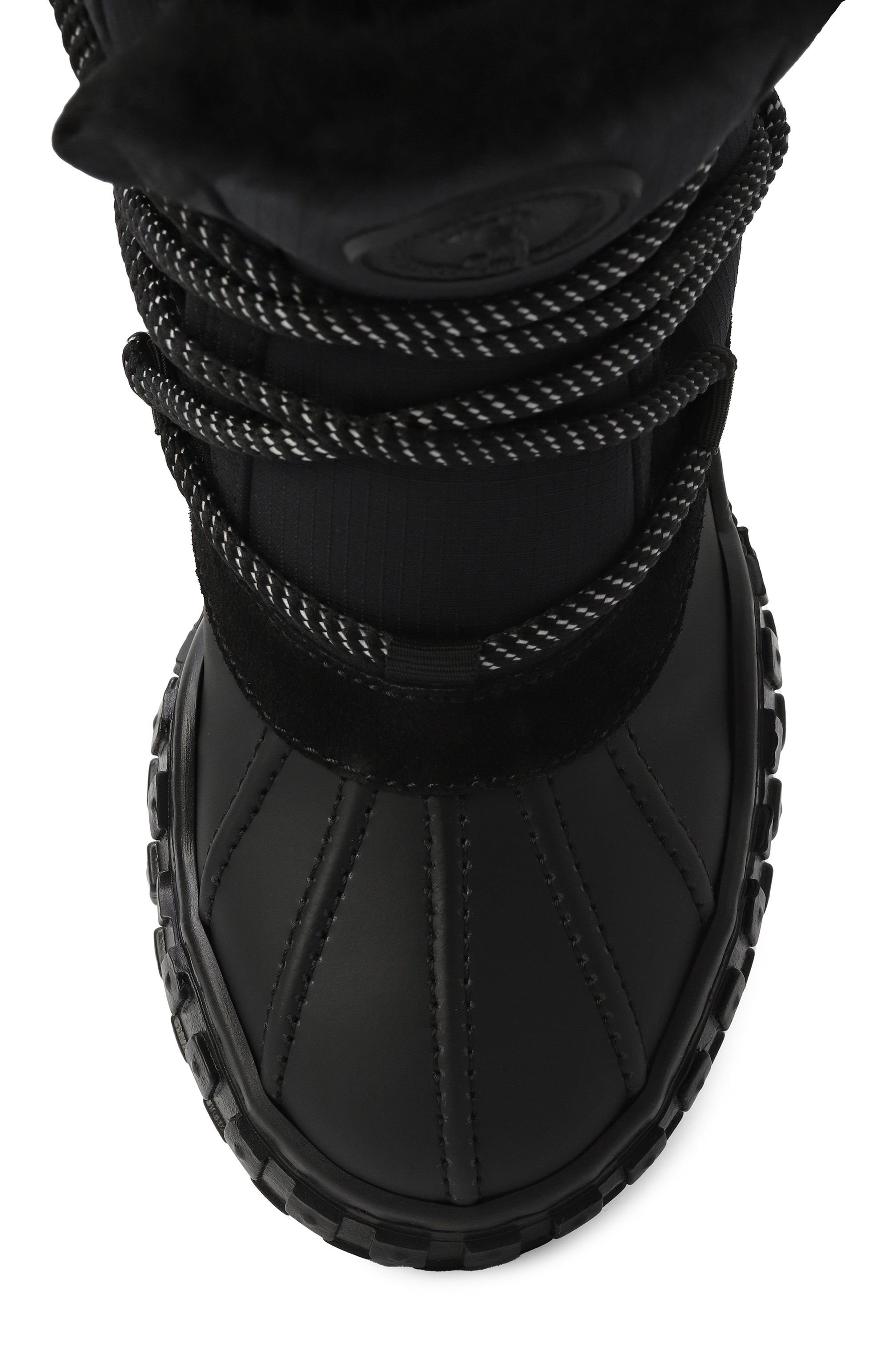 Утепленные ботинки DIRK BIKKEMBERGS черного цвета по цене 35000 руб., арт. K4B5-21775-1880999/30-34, фото 4 Утепленные ботинки DIRK BIKKEMBERGS, арт. K4B5-21775-1880999/30-34, фото 4