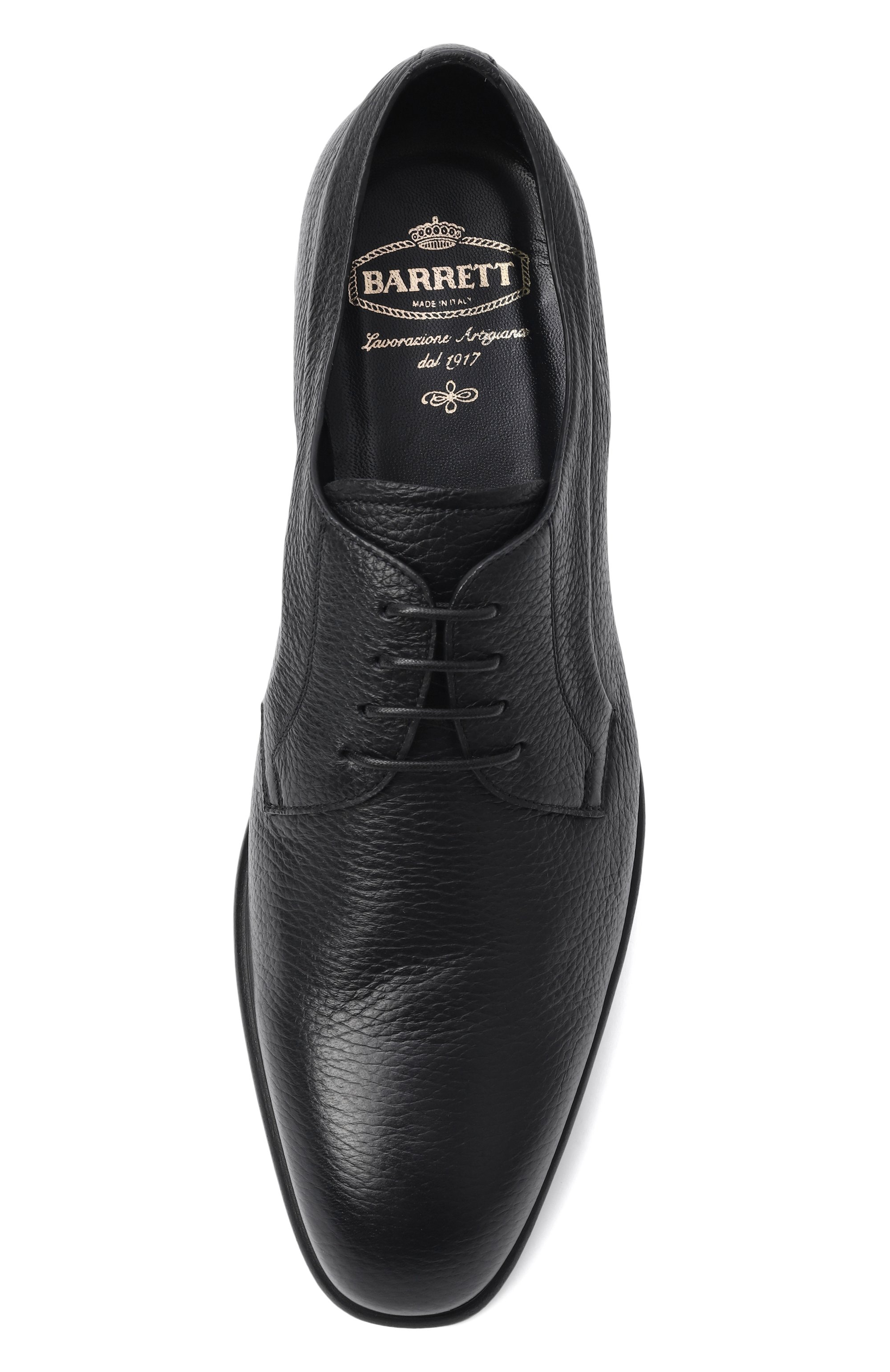 Кожаные дерби BARRETT темно-синего цвета по цене 77400 руб., арт. 242U075.9/CERV0 ASP0RT, фото 5 Кожаные дерби BARRETT, арт. 242U075.9/CERV0 ASP0RT, фото 5