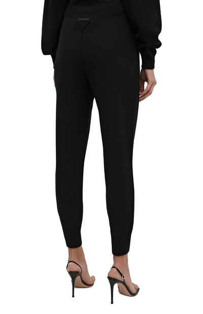 Джоггеры из шерсти и кашемира PRADA, арт. 32126-1ZCF-F0002-212, фото 4