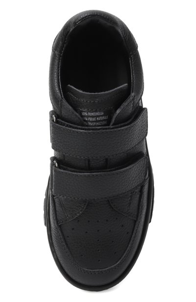 Кожаные кеды RONDINELLA, арт. 12271-1E/G0MMA/31-33, фото 4