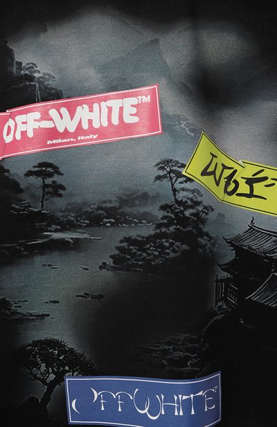 Хлопковый лонгслив OFF-WHITE, арт. 0MAB091F24JER008, фото 5