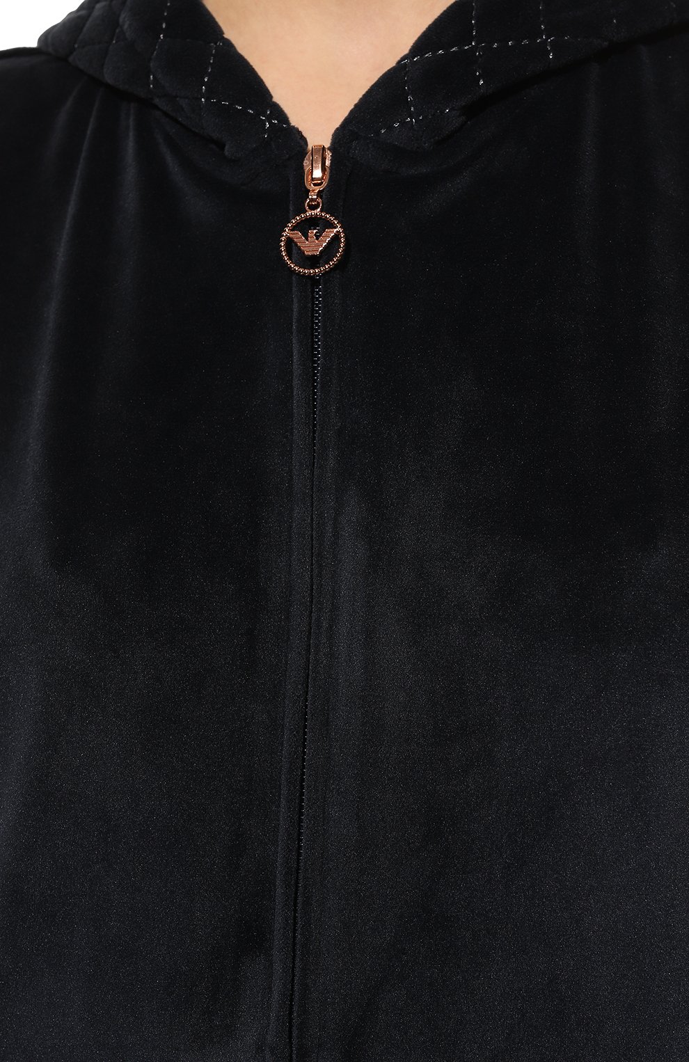 Бархатная пижама EMPORIO ARMANI, арт. 164392/2F260, фото 6