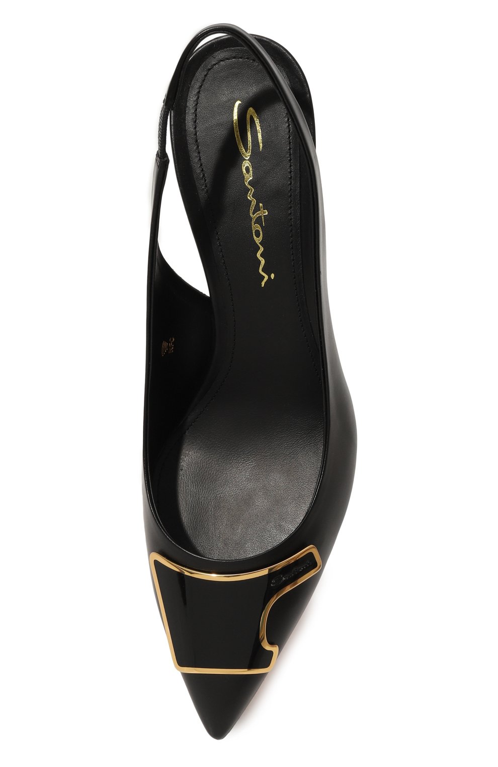 Кожаные туфли SANTONI, арт. WDLS70828HA2TSV4, фото 6