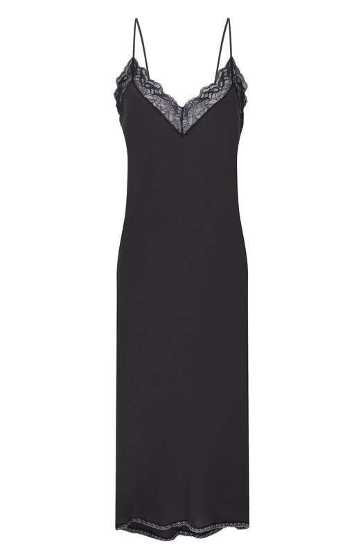 Шелковое платье Zadig and Voltaire WWDR02691 Чёрный WWDR02691