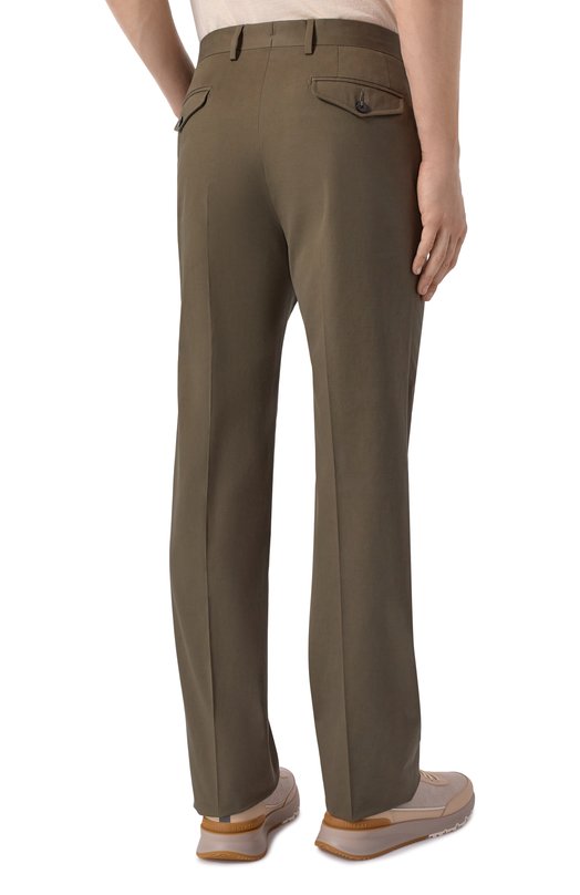 Хлопковые брюки MVST M25.1MM.T411/531 Хаки  M25.1MM.T411/531 Фото 4