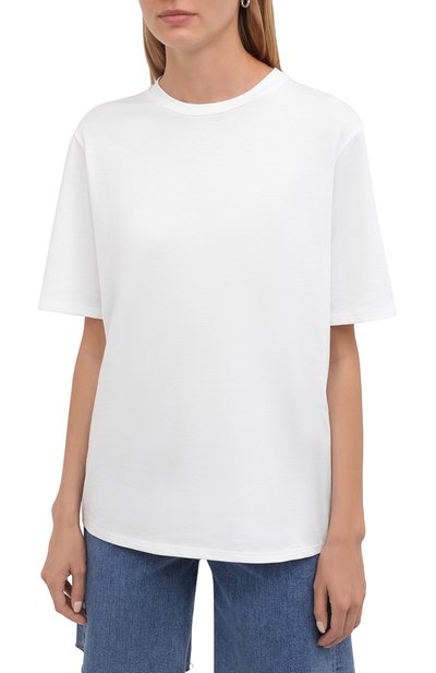 Хлопковая футболка THE ROW, арт. 5739K220, фото 3