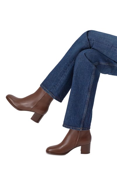 Кожаные ботильоны santiago GIANVITO ROSSI, арт. G72804.60CU0.VGIBR0W, фото 2