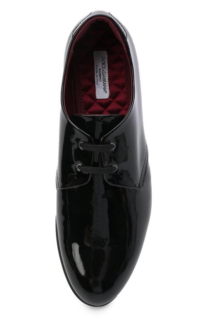 Дерби из лаковой кожи DOLCE & GABBANA, арт. DA0250/A1328/37-39, фото 4