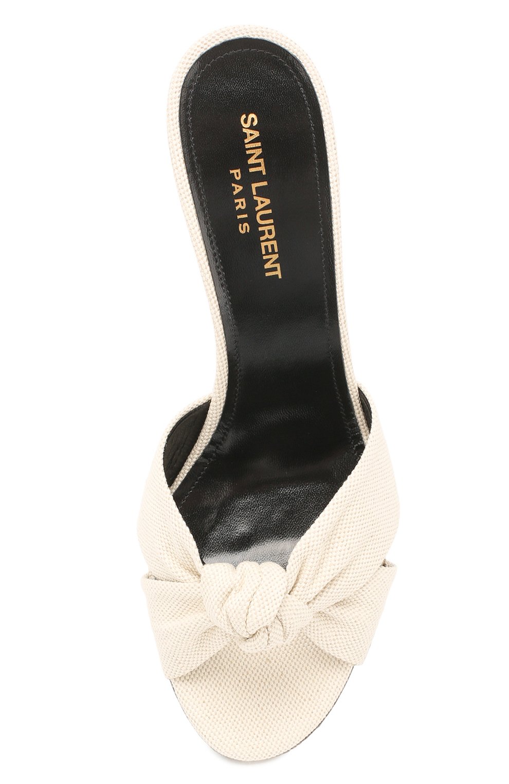 Текстильные мюли loulou SAINT LAURENT, арт. 620128/1P200, фото 5