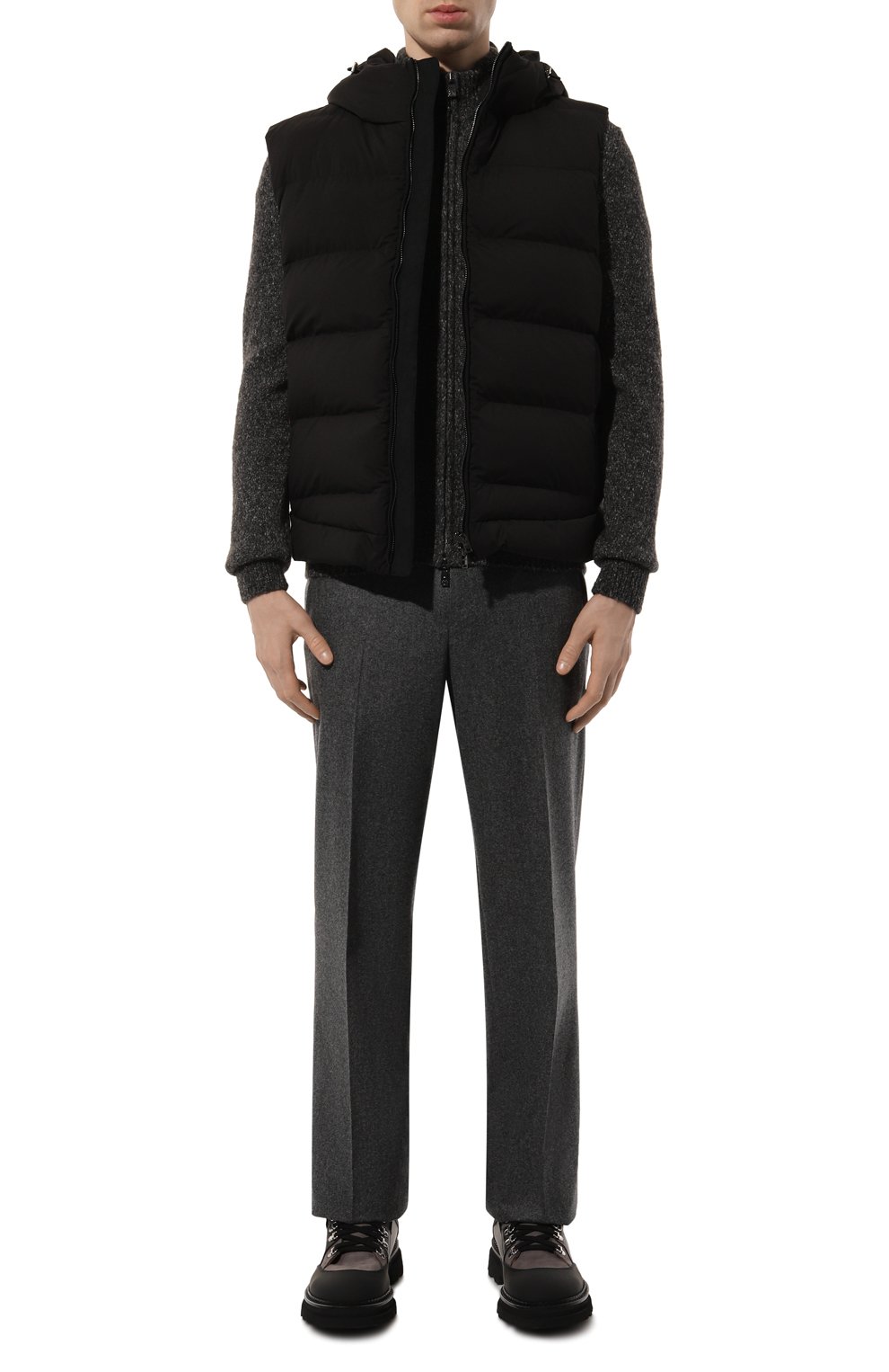 Кардиган из шерсти и хлопка CORNELIANI, арт. 94M551-9425103, фото 2