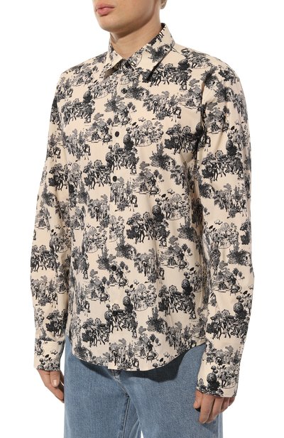 Хлопковая рубашка HUGO, арт. 50500253, фото 3