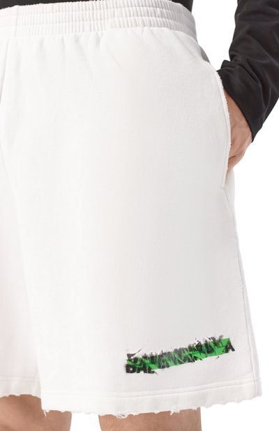 Хлопковые шорты BALENCIAGA, арт. 826385/TUVI9, фото 5
