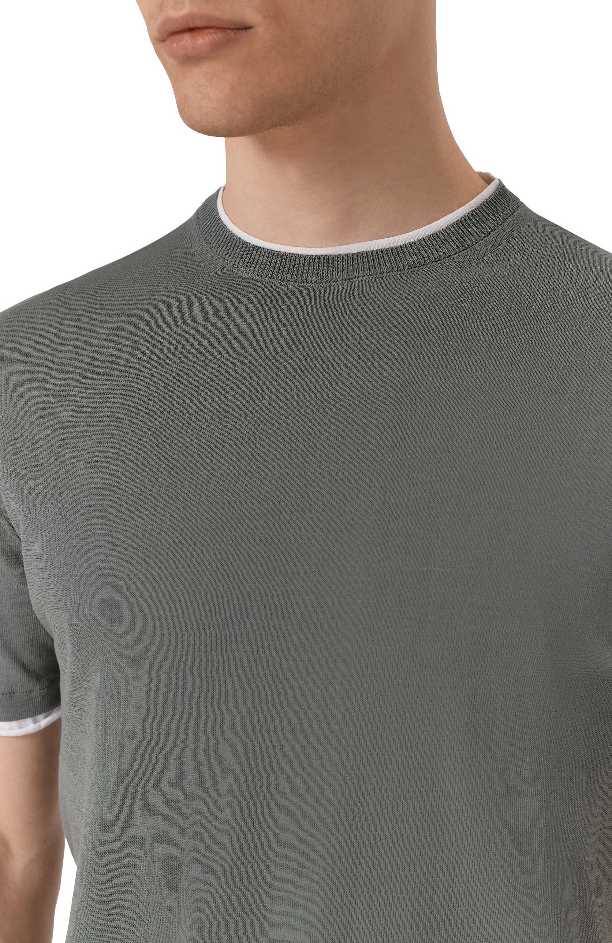 Хлопковый джемпер DANIELE FIESOLI, арт. DF0579, фото 5