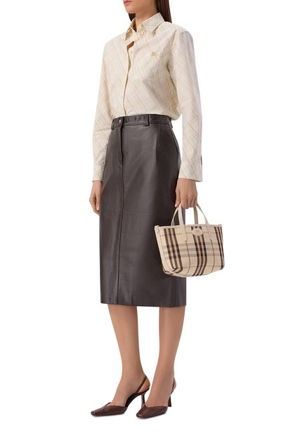 Двусторонняя сумка bloomsbury mini BURBERRY, арт. 8119626, фото 3