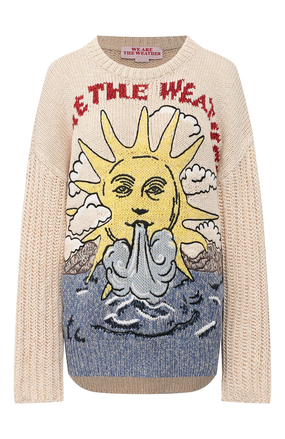 Свитер из смеси хлопка и льна STELLA MCCARTNEY, арт. 600208/S2174, фото 1