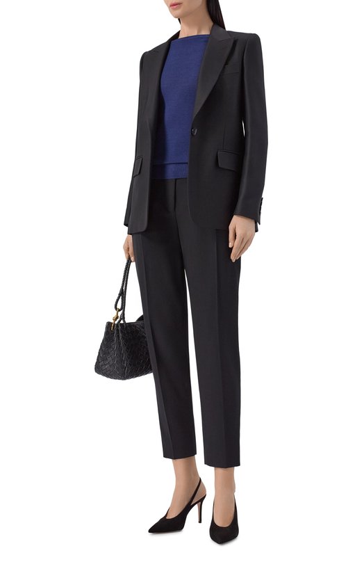 Пуловер из кашемира и шелка MVST M26.CSW.K409/JAIPUR Синий  M26.CSW.K409/JAIPUR Фото 2