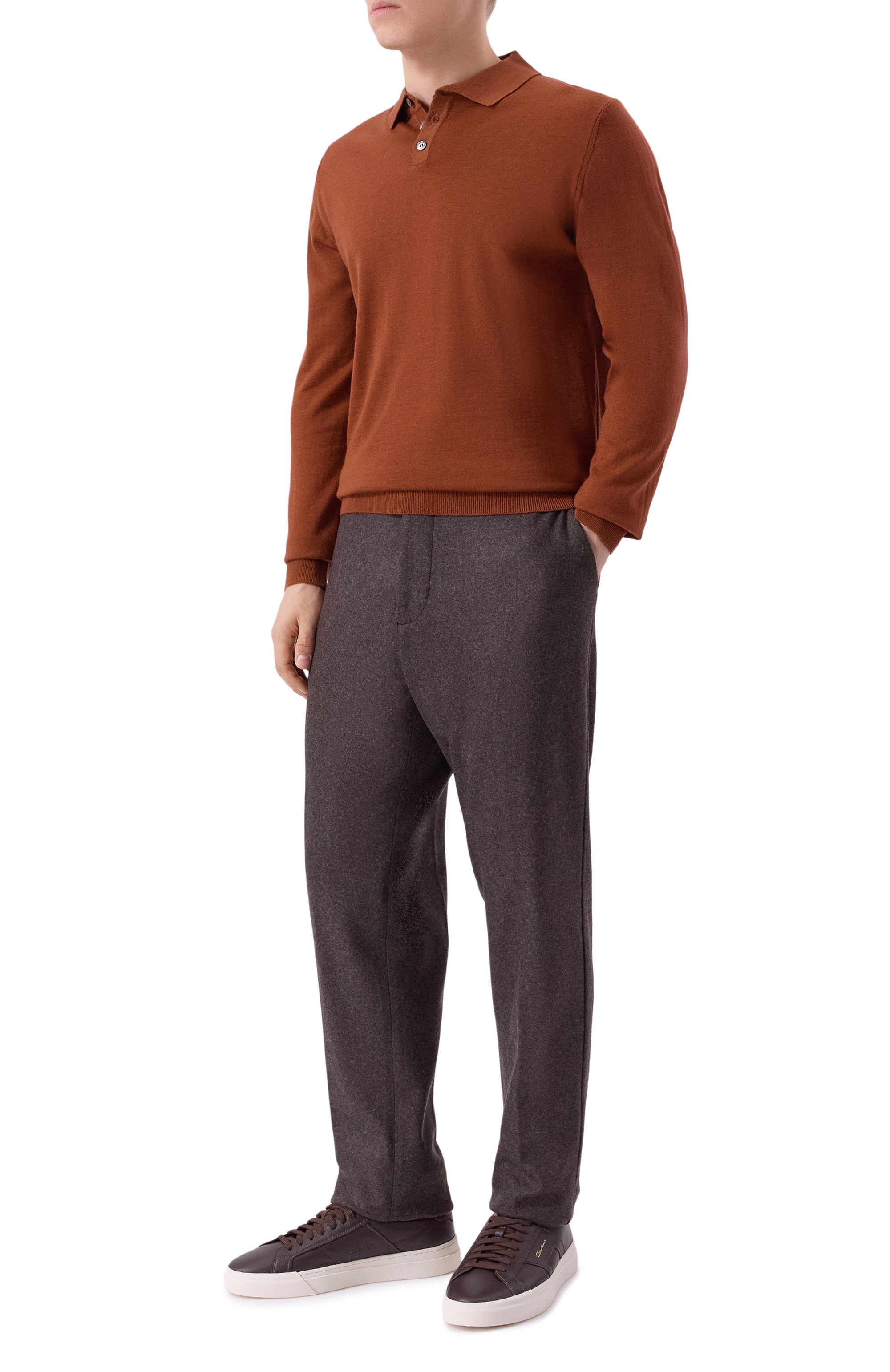 Кашемировые брюки MARCO PESCAROLO, арт. EV0/52Y12, фото 2