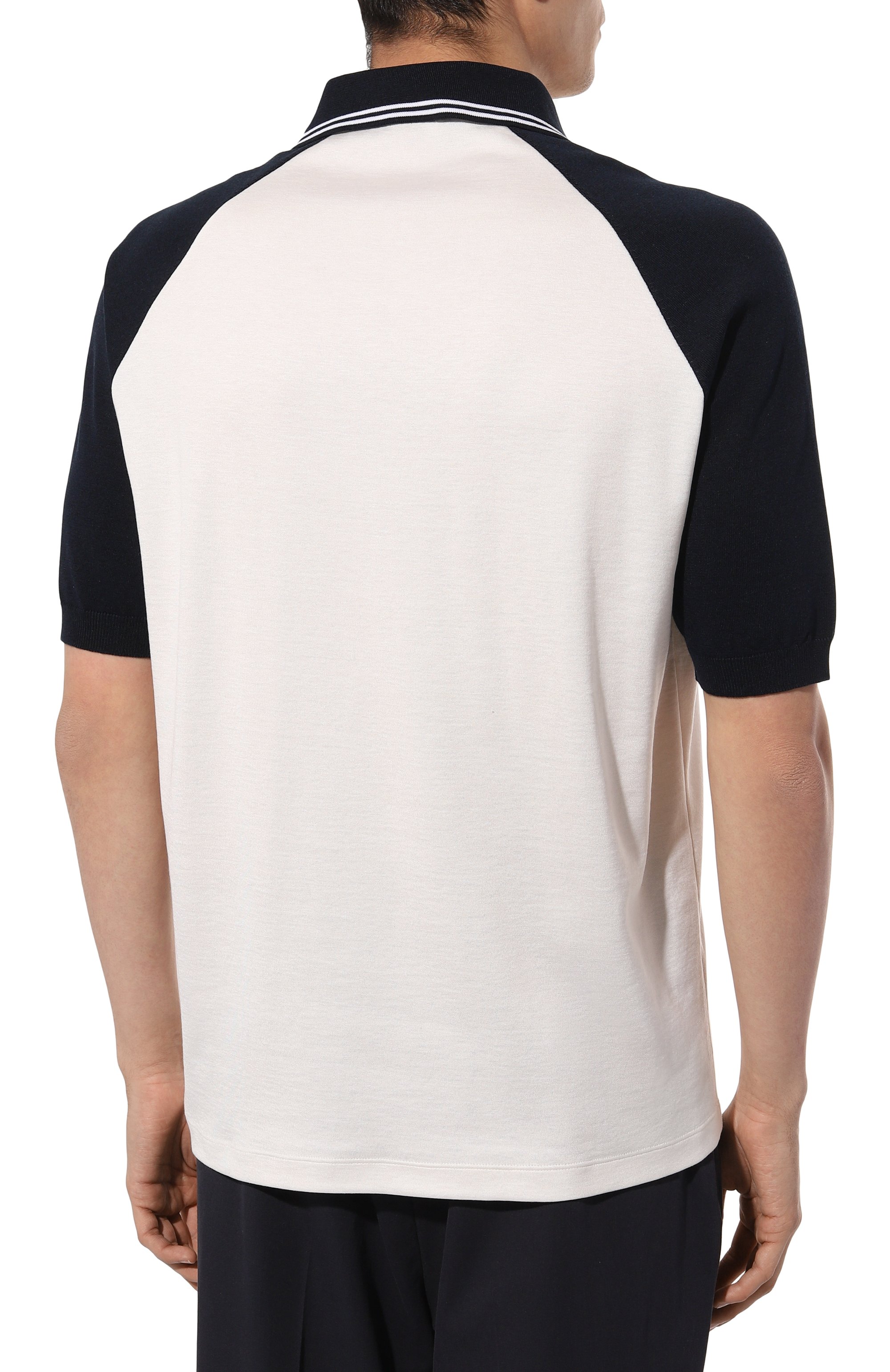 Поло из хлопка и шелка ZILLI, арт. KZP004M0142VSTA00, фото 4