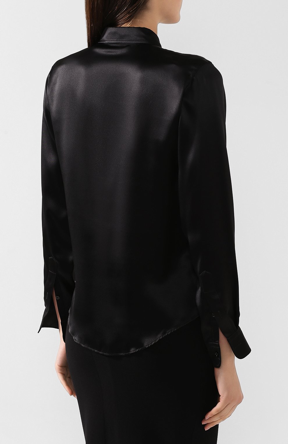 Шелковая рубашка BALENCIAGA, арт. 596133/TGN03, фото 4