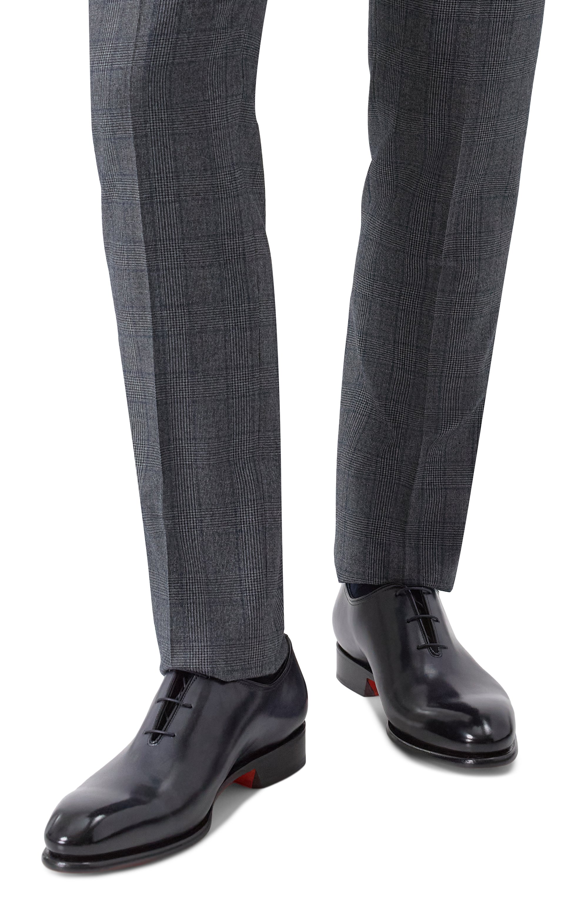 Кожаные оксфорды carter SANTONI, арт. MCCG16229MC1HFUL, фото 3