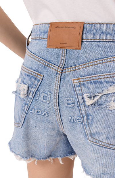 Джинсовые шорты ALEXANDER WANG, арт. 4DC2264164, фото 5