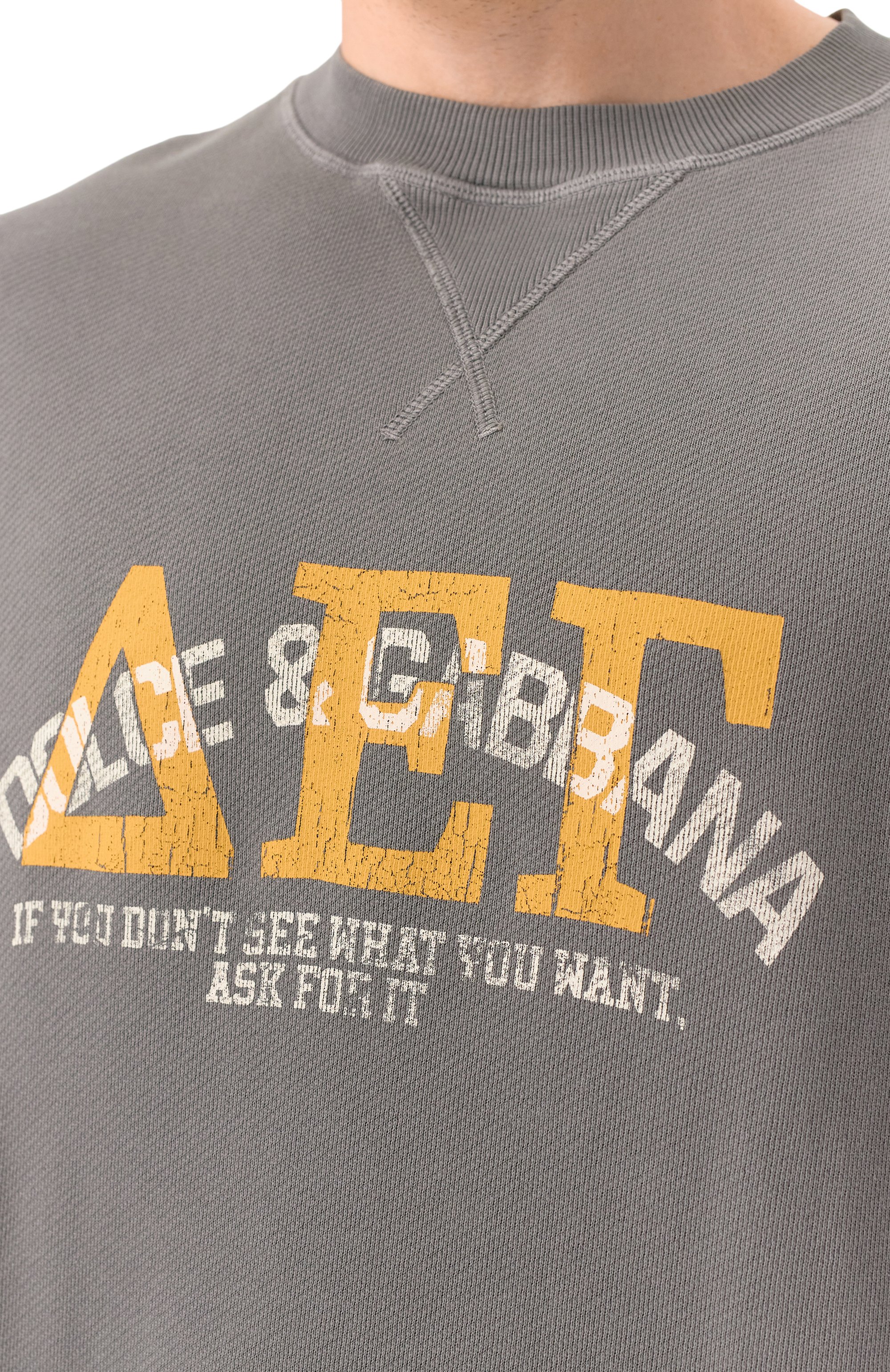 Хлопковый свитшот DOLCE & GABBANA, арт. G9BALT/G7NTR, фото 5