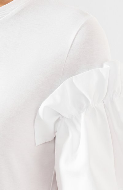 Хлопковая футболка ALEXANDER MCQUEEN, арт. 607097/QLAAA, фото 5