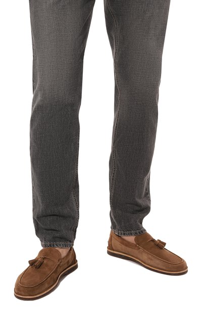 Замшевые лоферы BRUNELLO CUCINELLI, арт. MZUCCLS780, фото 3